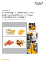 Validierungsstudie: Bestimmung des Gesamtfettgehaltes durch automatische Säurehydrolyse
