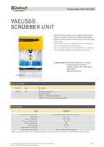 Product Data - Vacusog - English